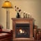 Duluth Forge Dual Fuel Ventless Gas Fireplace With Mantel - 32,000 Btu, T-Stat DFS-400T-2AS - alternate 2